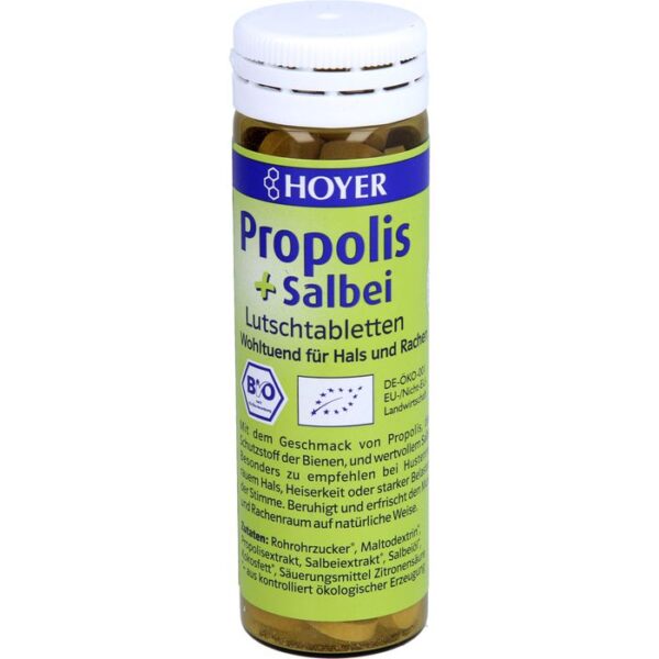 HOYER Propolis & Salbei Lutschtabletten 60 St.