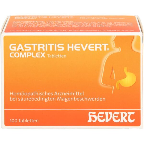 GASTRITIS HEVERT Complex Tabletten 100 St.