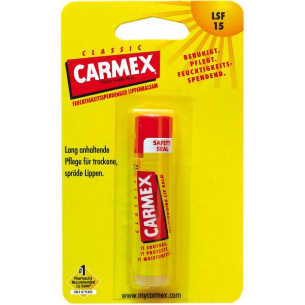 CARMEX Lippenbalsam f.trockene spröde Lippen Sti. 4,25 g