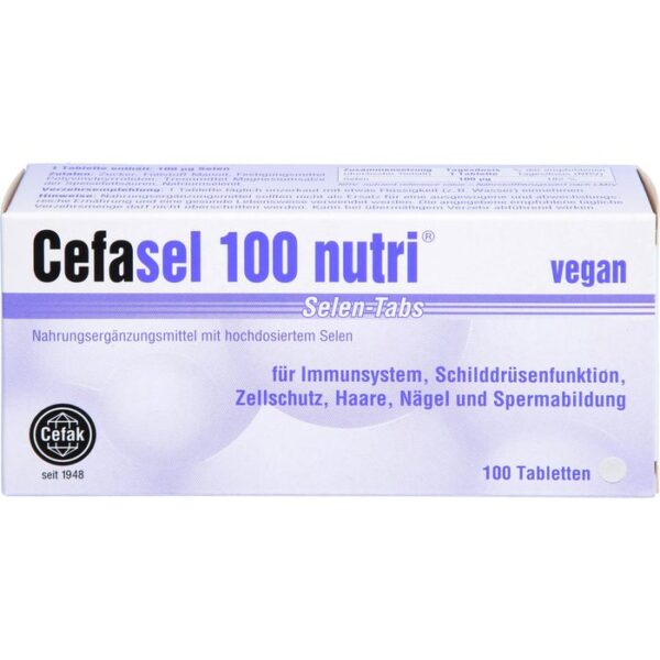 CEFASEL 100 nutri Selen-Tabs 100 St.