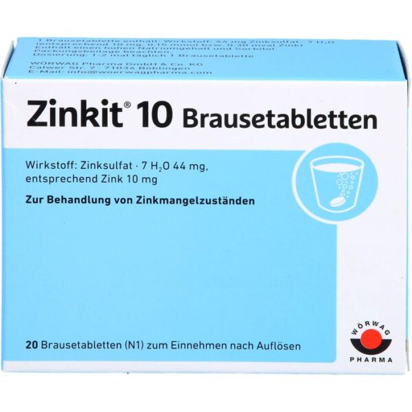 ZINKIT 10 Brausetabletten 20 St.