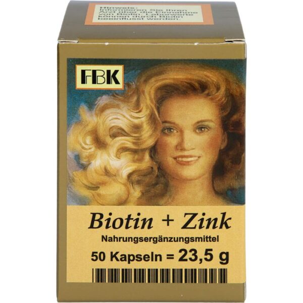 BIOTIN PLUS Zink Haarkapseln 50 St.