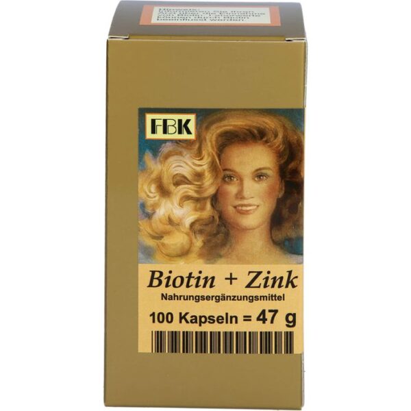 BIOTIN PLUS Zink Haarkapseln 100 St.