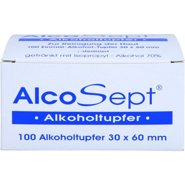 ALKOHOLTUPFER Alcosept 100 St.