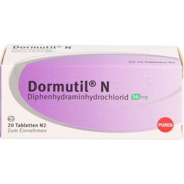 DORMUTIL N Tabletten 20 St.