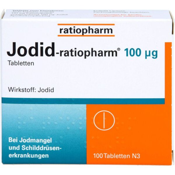 JODID-ratiopharm 100 µg Tabletten 100 St.