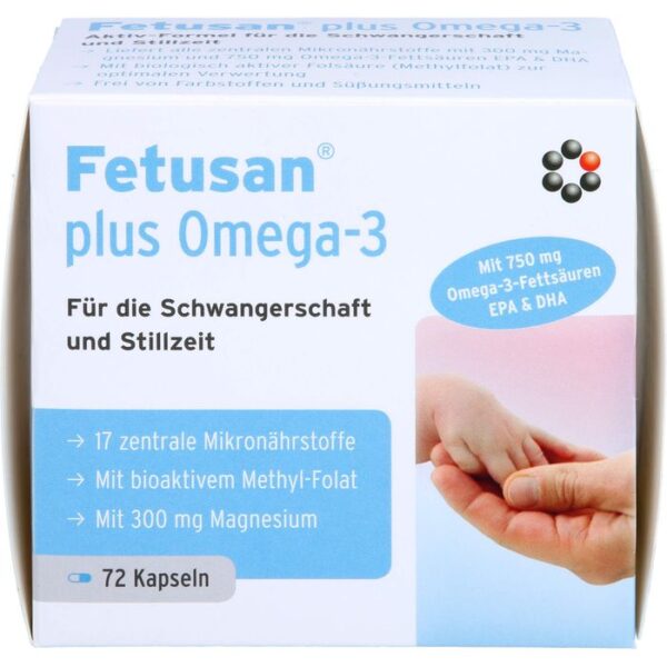 FETUSAN plus Omega-3 Kapseln 72 St.