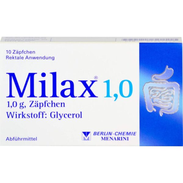 MILAX 1,0 Suppositorien 10 St.