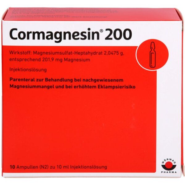 CORMAGNESIN 200 Ampullen 100 ml