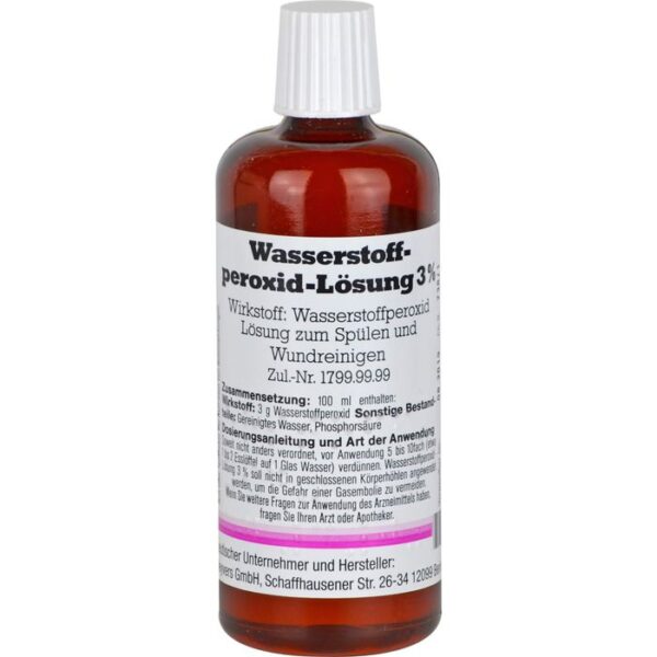 WASSERSTOFFPEROXID Lösung 3% 100 ml