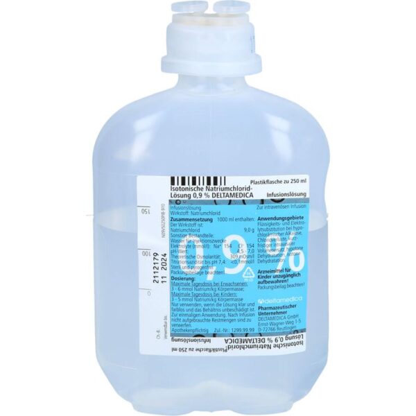 ISOTONISCHE NaCl 0,9% DELTAMEDICA Inf.-Lsg.Plastik 2500 ml