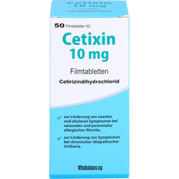 CETIXIN 10 mg Filmtabletten 50 St.