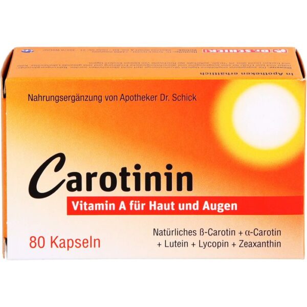 CAROTININ Kapseln 80 St.