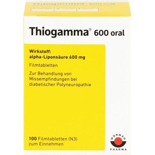 THIOGAMMA 600 oral Filmtabletten 100 St.