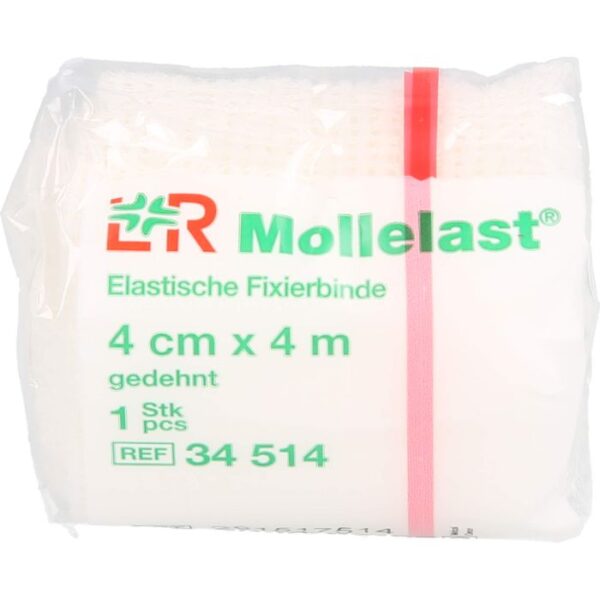 MOLLELAST Binden 4 cmx4 m weiß 1 St.