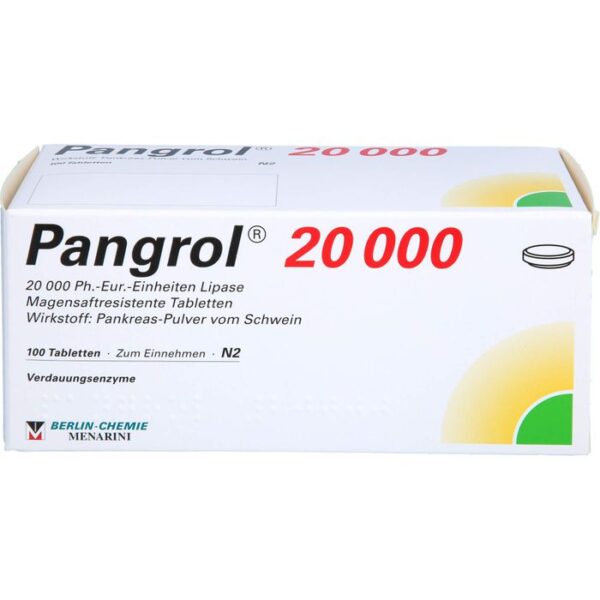 PANGROL 20.000 magensaftresistente Tabletten 100 St.