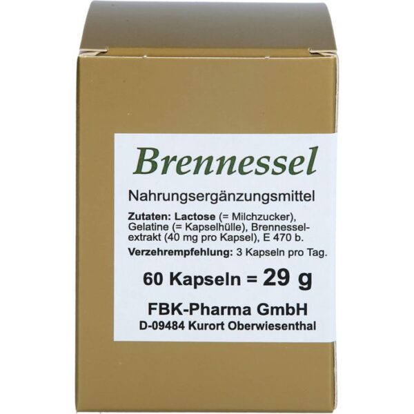 BRENNESSEL KAPSELN 60 St.