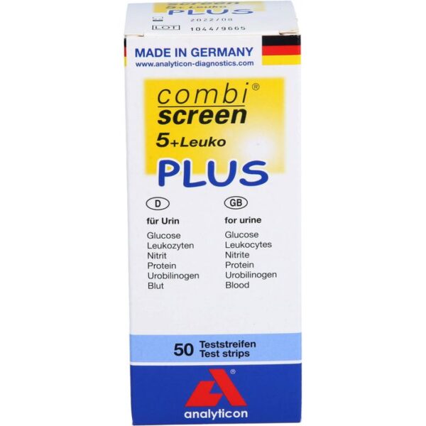 COMBISCREEN 5+Leuko Plus Teststreifen 50 St.