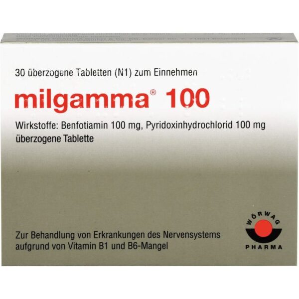 MILGAMMA 100 mg überzogene Tabletten 30 St.