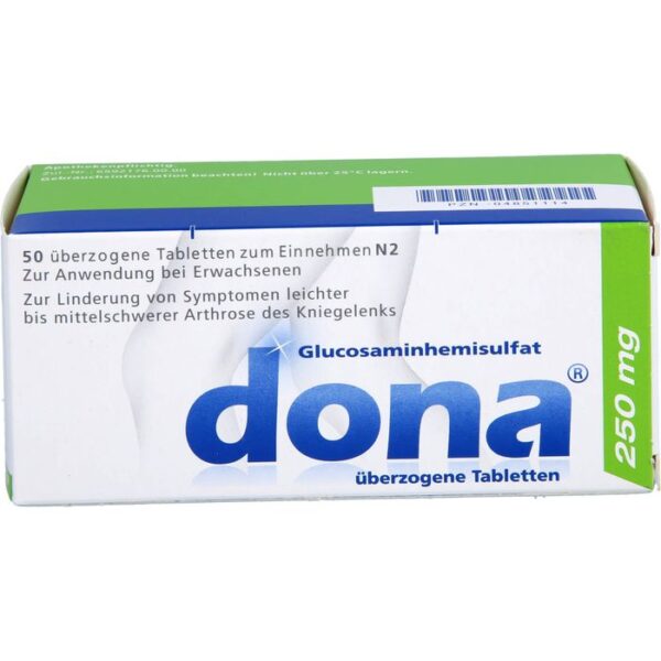 DONA 250 mg überzogene Tabletten 50 St.