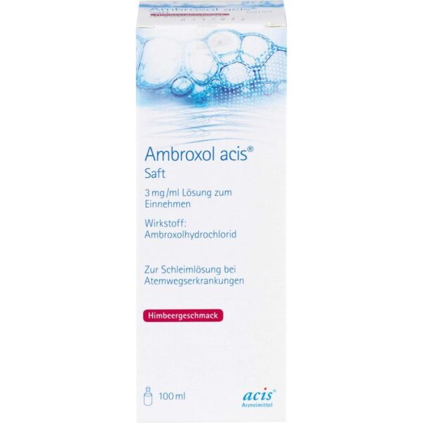 AMBROXOL acis Saft 100 ml