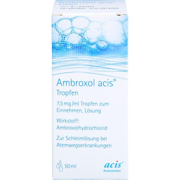 AMBROXOL acis Tropfen 50 ml