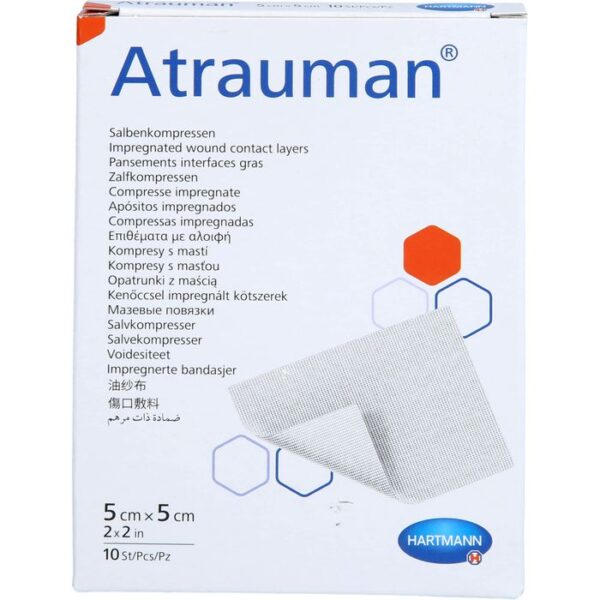 ATRAUMAN 5x5 cm steril Kompressen 10 St.