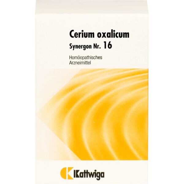 SYNERGON KOMPLEX 16 Cerium oxalicum Tabletten 200 St.