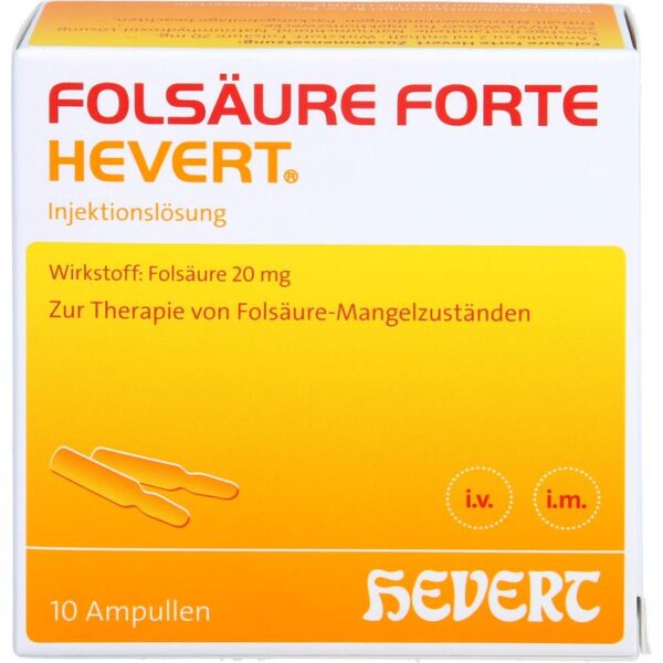 FOLSÄURE HEVERT forte Ampullen 20 ml