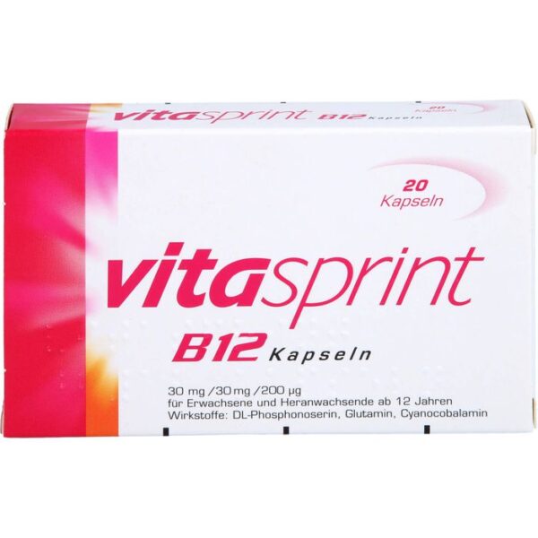 VITASPRINT B12 Kapseln 20 St.