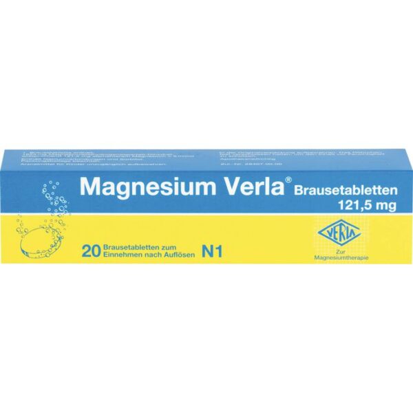 MAGNESIUM VERLA Brausetabletten 20 St.