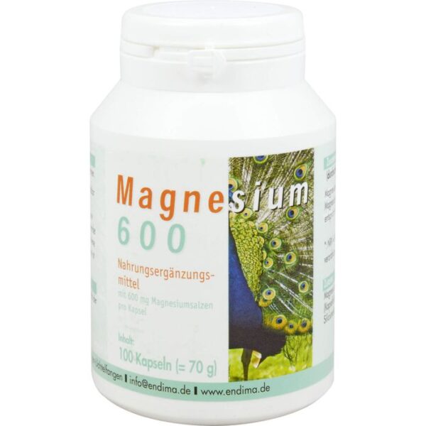 MAGNESIUM 600 Kapseln 100 St.