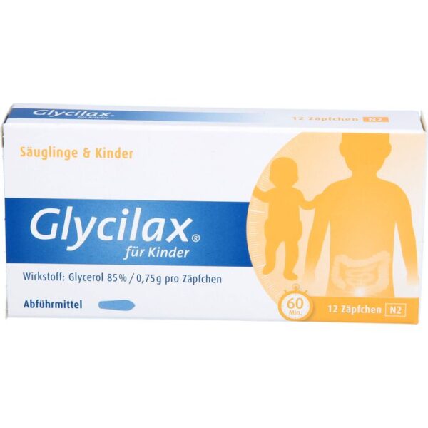 GLYCILAX Suppositorien für Kinder 12 St.