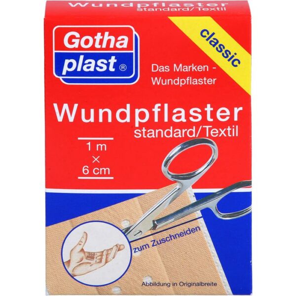 GOTHAPLAST Wundpfl.stand.6 cmx1 m geschnitten 1 St.