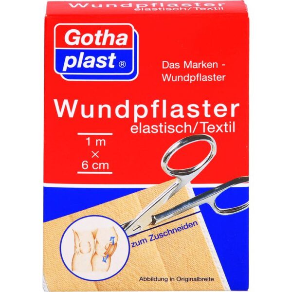 GOTHAPLAST Wundpfl.elast.6 cmx1 m geschnitten 1 St.