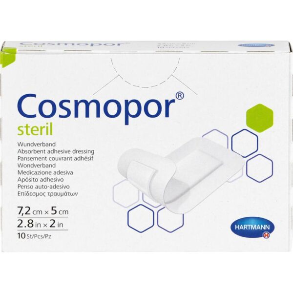 COSMOPOR steril Wundverband 5x7,2 cm 10 St.