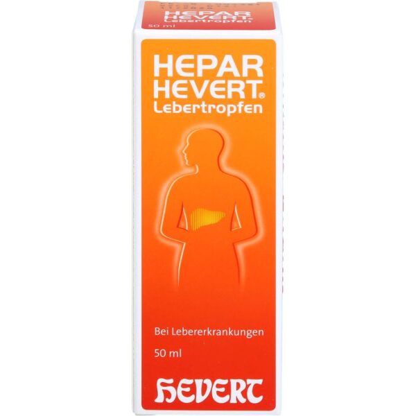 HEPAR HEVERT Lebertropfen 50 ml