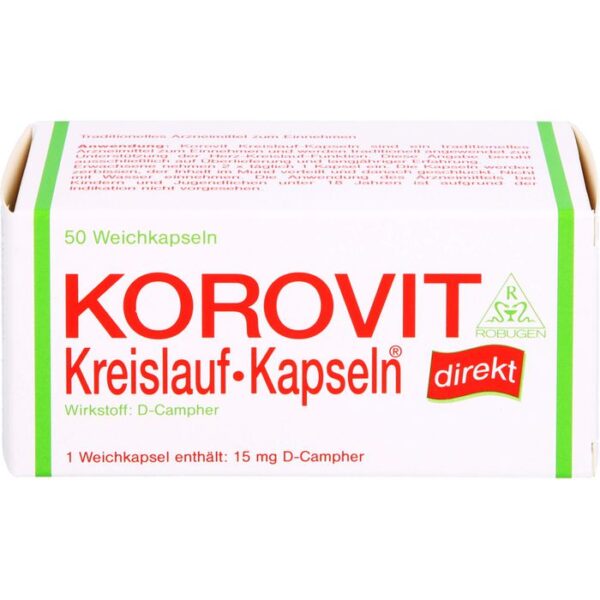 KOROVIT Kreislauf-Kapseln 50 St.