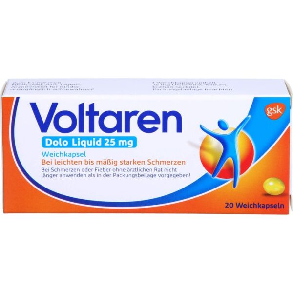 VOLTAREN Dolo Liquid 25 mg Weichkapseln 20 St.