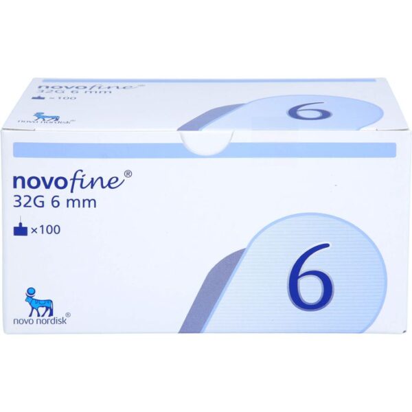 NOVOFINE Nadeln 32 G 6 mm 100 St.