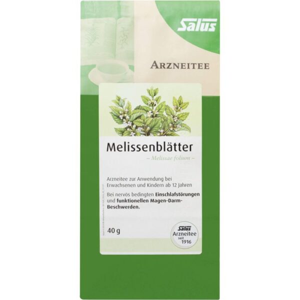 MELISSENBLÄTTER Arzneitee Melissae fol.Bio Salus 40 g