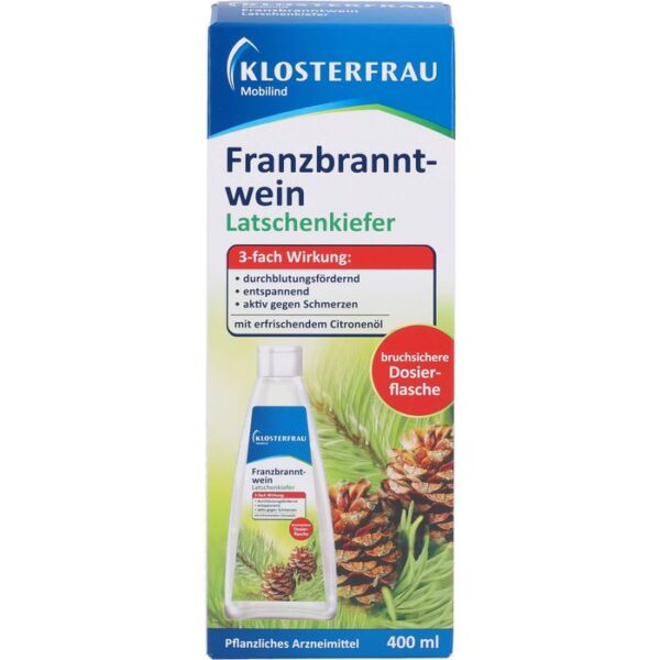 KLOSTERFRAU Franzbranntwein Latschenk.Dosierfl. 400 ml