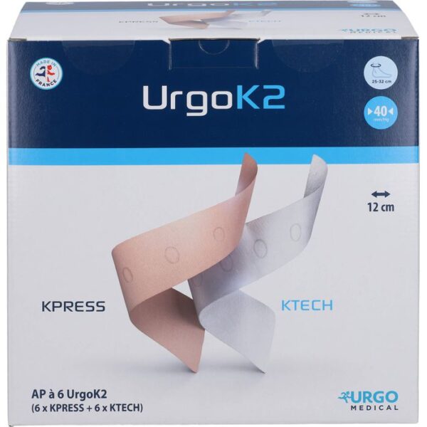 URGOK2 Kompr.Syst.12cm Knöchelumf.25-32cm 6 St.