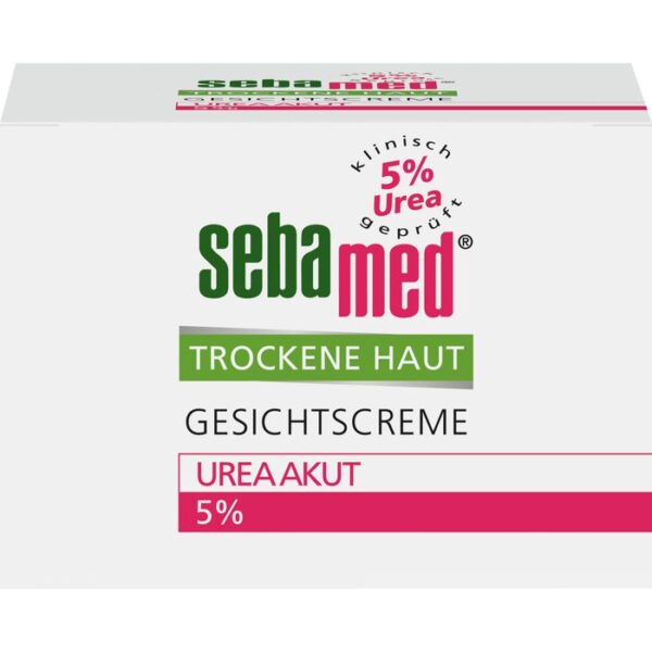 SEBAMED Trockene Haut 5% Urea akut Gesichtscreme 50 ml