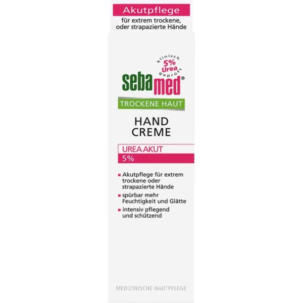 SEBAMED Trockene Haut 5% Urea akut Handcreme 75 ml