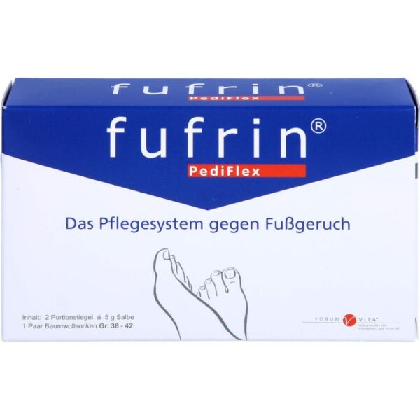 FUFRIN PediFlex Pflegesyst.Socke+Salbe Gr.38-42 10 g