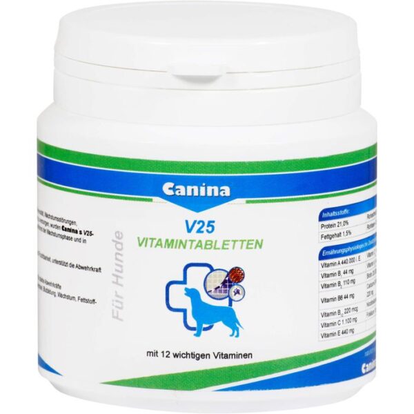 V 25 Vitamintabletten vet. 100 g