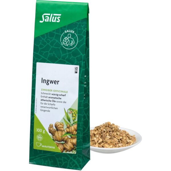 INGWER GEWÜRZTEE Zingiber officinale Bio Salus 100 g