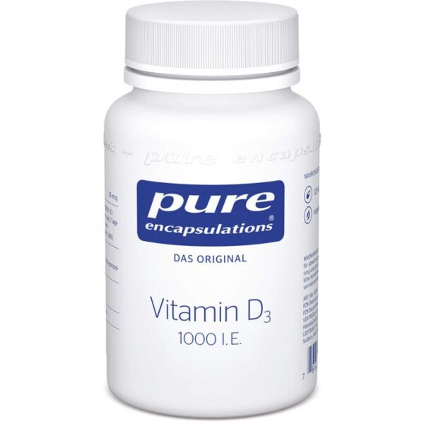 PURE ENCAPSULATIONS Vitamin D3 1000 I.E. Kapseln 120 St.