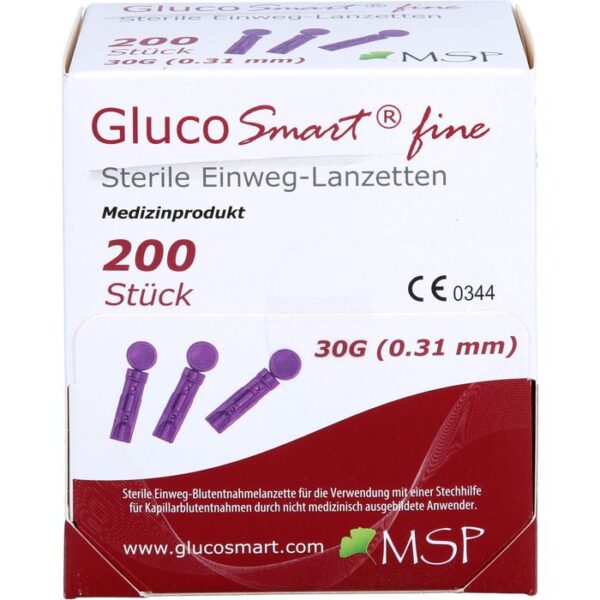 GLUCOSMART fine Lanzetten 200 St.